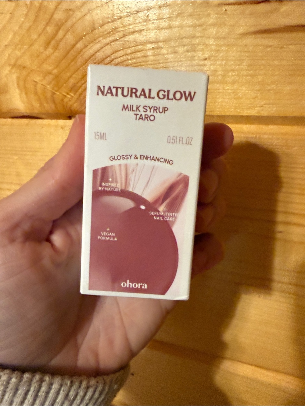 Natural Glow Milk Syrup Nail Tint - Mil Syrup